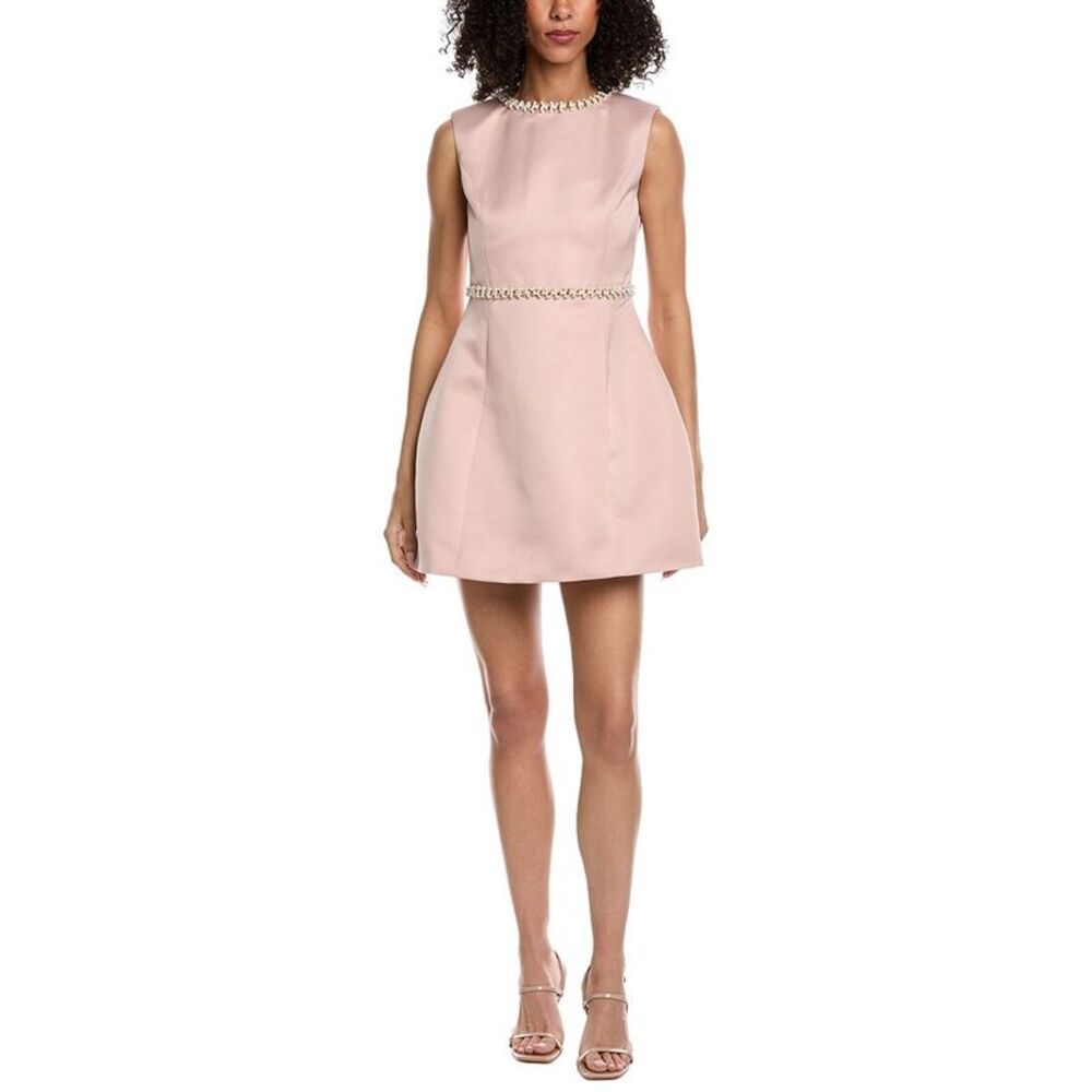 Elliat Womens T Camile Tulip Mini Dress, Tan